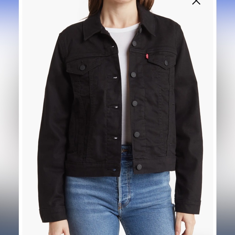 Levi’s Original Demon Trucker Jacket size Medium like new